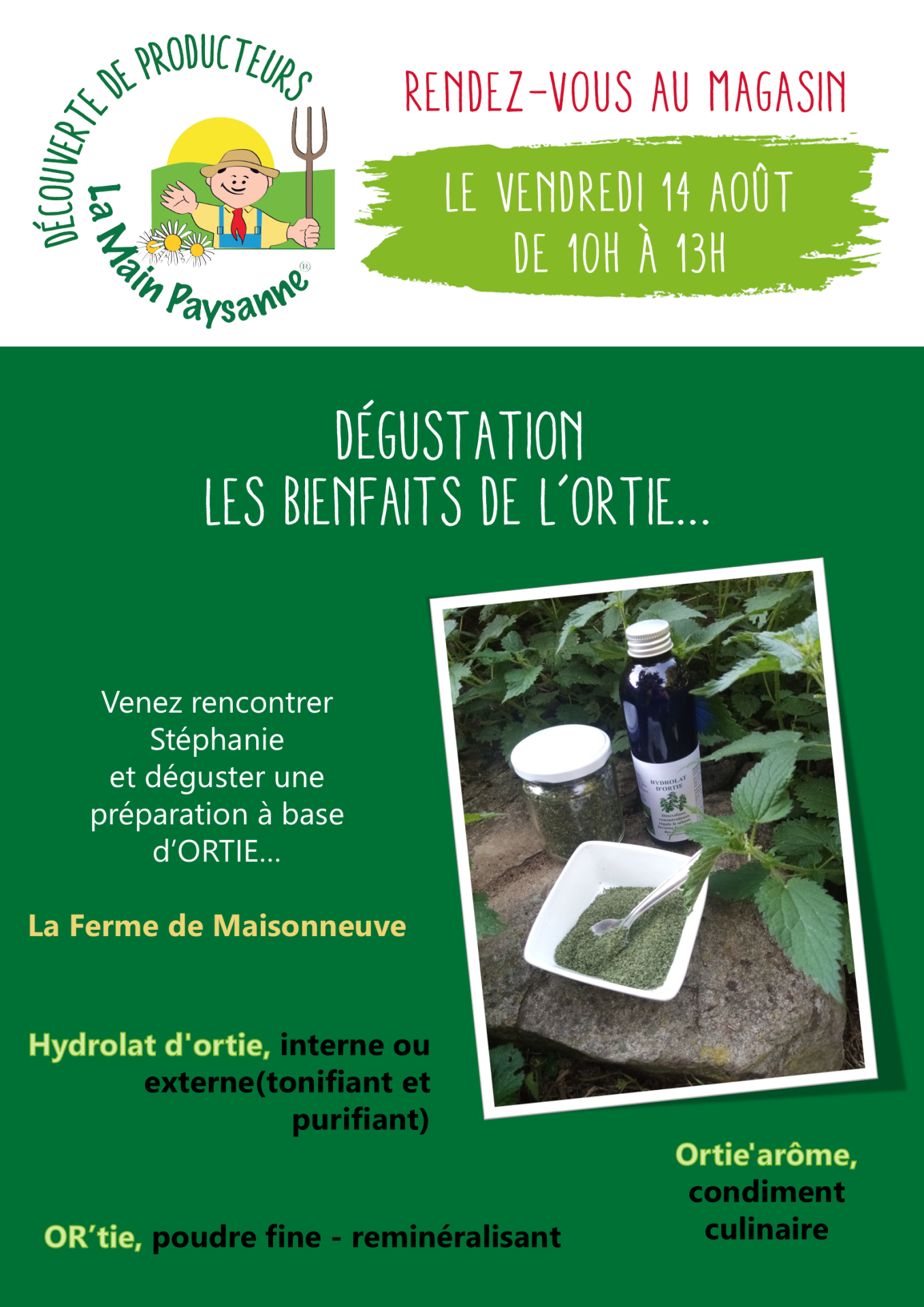 Affiche huiles essentielles stephanie